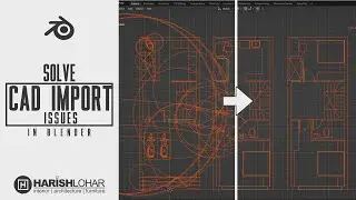 Blender Tutorial | Solve Cad Import Issues