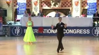 Blackpool Congress 2012. Arunas and Katusha Demidova Bizhokas - The charm of simplicity. Waltz
