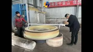 Processing of TA2 Titanium Alloy Forged Ring