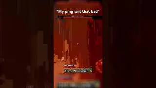 Bro: “My ping isnt that bad” Also bro:   | #minecraft #minecraftshorts