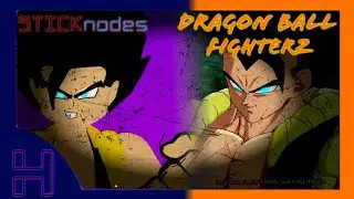 dragon ball fighterz gogeta intro animation (stick nodes)