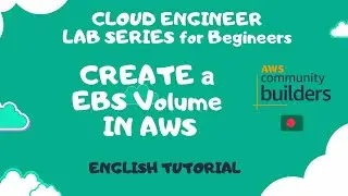 2.How to Create a EBS Volume in AWS | English Tutorial | 2024