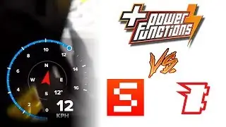 LEGO Speed Comparison: Power Functions V1 / V2 / SBrick / BuWizz
