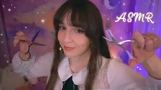 ⭐ASMR Peluquería de MEDIANOCHE 🌃 [Sub] Corte, Estilo, Peinado y Maquillaje (ASMR 1 HORA)