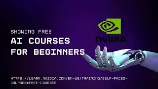 AI Free courses for beginners | Nvidia
