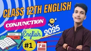 🤪Conjunction / Conjunction 12th class / English Grammar class 12 / mastermind classes / English 12th