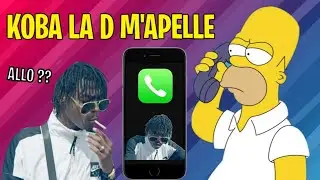 Homer apelle Koba La D au téléphone