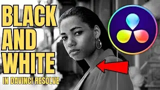 How To Make Video Black And White In Davinci Resolve