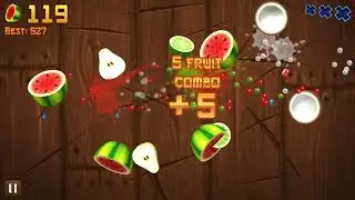 Fruit Ninja gameplay