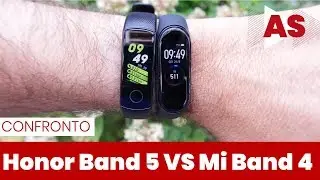 Mi Band 4 VS Honor Band 5