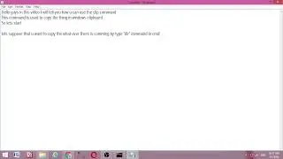 Cmd Command: Clip