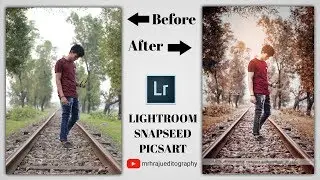 Best Lightroom And Snapseed (BLACK AND RED) Color Grading Tutorial | Mrh Raju Editography