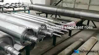 HEXIN workshop for stainless steel cast rolls