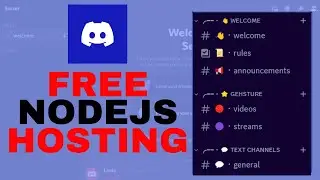 How to Host NodeJS Discord Bots for FREE (2024)