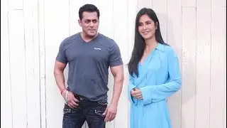 Salman Khan With GF Katrina Kaif PROMOTES Bharat Movie At Mahboob Studio | Bharat Movie Promotions