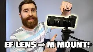 How to Use EF Lenses with Your Canon M50 - Commlite Adapter Review!