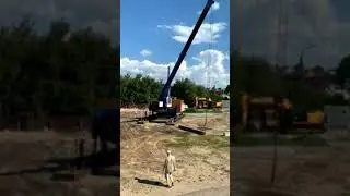 Сваевдавливающая машина