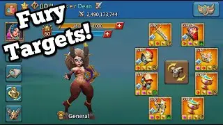Burning Fury Targets In KvK! - Lords Mobile