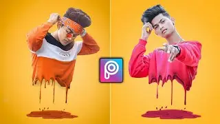 3D Dripping Effect | instagram Viral 3D Dripping PicsArt Editing Tutorial | 2020 PicsArt | RTWORLD