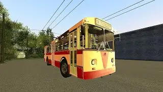 Советский Ретро-троллейбус ЗиУ 682Б|Gmod Trolleybus FS#1|Trollenza