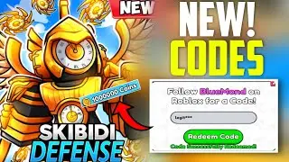 NEW CODES!⚠️ SKIBIDI TOWER DEFENSE ROBLOX CODES 2024 -SKIBIDI TOWER DEFENSE CODES 2024