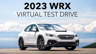 2023 Subaru WRX Sport-Tech with EyeSight Walkaround and Virtual Test Drive