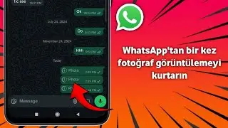 WhatsApp'ta Bir Kez Görüntülenen Fotoğraf Nasıl Kurtarılır (2025)