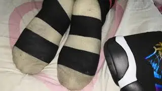 Sweaty socks after school