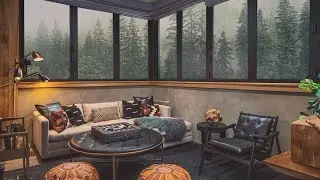 Sound of Rain and Thunder on the Window - Sounds of Rain to Sleep