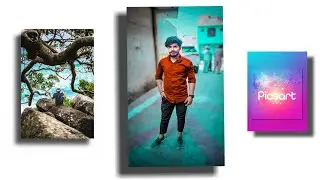 Instagram 3d photo editing | picsart shadow  effect _ picsart tutorial || skr picture #3d