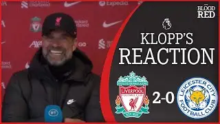 'LOOKS A LIVERPOOL PLAYER' Jurgen Klopp on Luis Diaz | Liverpool 2 0 Leicester | Press Conference