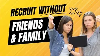 Network Marketing Recruiting Strategies - Without Talking To Friends And Family