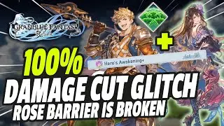 Vane And Rosetta 100% Damage Cut Interaction | Granblue Fantasy Relink