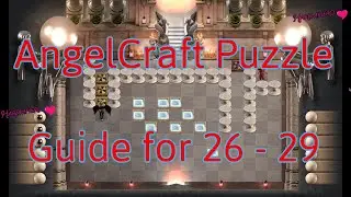 The Genesis Order - AngelCraft Puzzles walkthrough 26,27,28,29 💗 💖🔥 💥