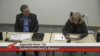 May 28, 2024 Regular School Board Meeting.