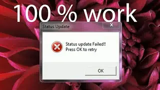 Status Update Failed