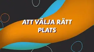 Bonefishbibeln - Att välja rätt plats | www.el-ge.se