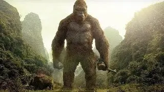 kong 🦍 saves giant buffalo 🦬