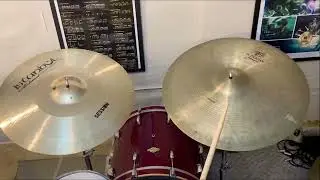 K Constantinople Bounce ride 22” vs. Istanbul Mehmet Session ride 22”