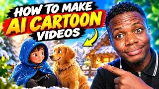 How to Make AI Cartoon Videos for YouTube FREE on Your Phone
