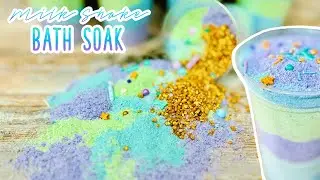 Indulge In A Mermaid Milkshake Bath Soak!  Dive Into a Deep Sea Spa!