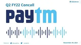 PAYTM Stock | One97 communication Ltd Q2 2022 Earnings Call