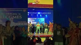Prabhudeva Super Dance With St. Theresa College Students Kochi