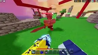 1V1ING My #1 Fan In Roblox Bedwars (After 1 Year)