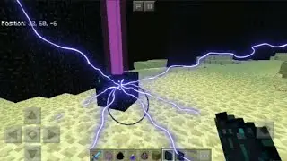 How to make custom portal in mcpe (no command or addon/mod)