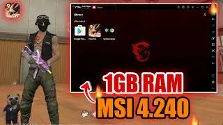 عودة الأسطورة MSI 4.240 ⚡ – أخف محاكي رسمي للأجهزة الضعيفة !! O MELHOR EMULADOR MSI 🚀PC FRACO ⚡🎯
