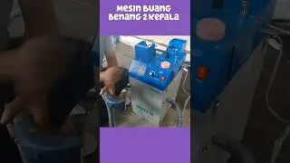 Mesin buang benang 2 kepala merek berkualitas / konveksi indonesia / jual beli mesin konveksi