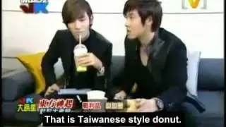 [ENG SUB] TVXQ on Channel [V] Taiwan JK Star Interview Part 2