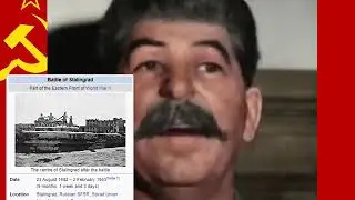 Stalin sings baka mitai but it's world war 2