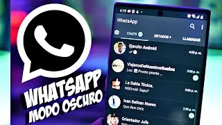 ACTIVA YA EL MODO OSCURO EN WHATSAPP 2020